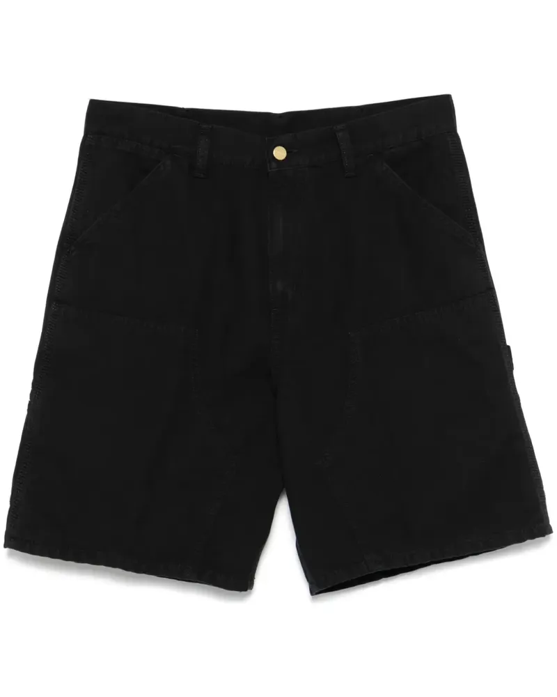 Carhartt WIP Double Knee Shorts - Schwarz Schwarz
