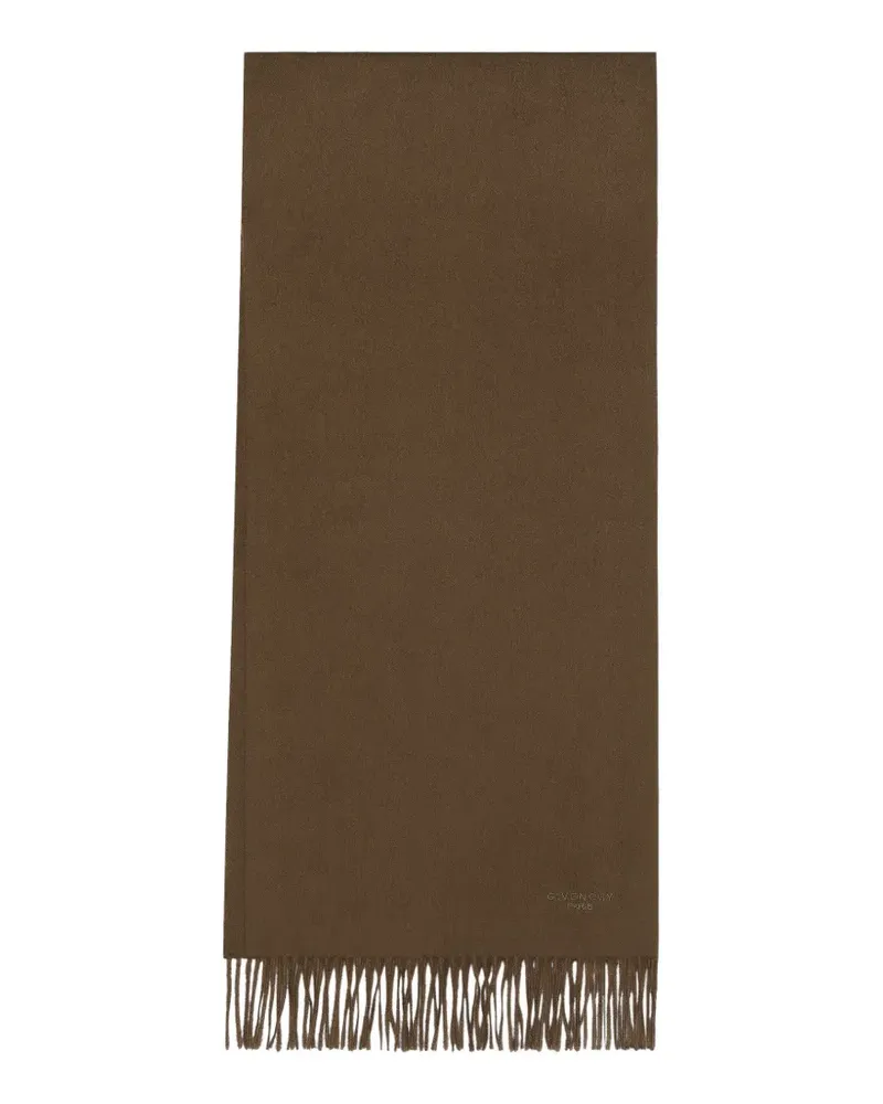 Givenchy Paris Schal aus Kaschmir - Braun Braun
