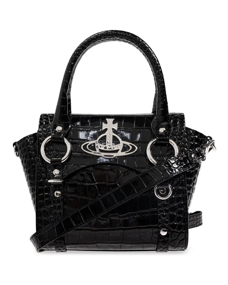Vivienne Westwood Betty Mini-Tasche - Schwarz Schwarz