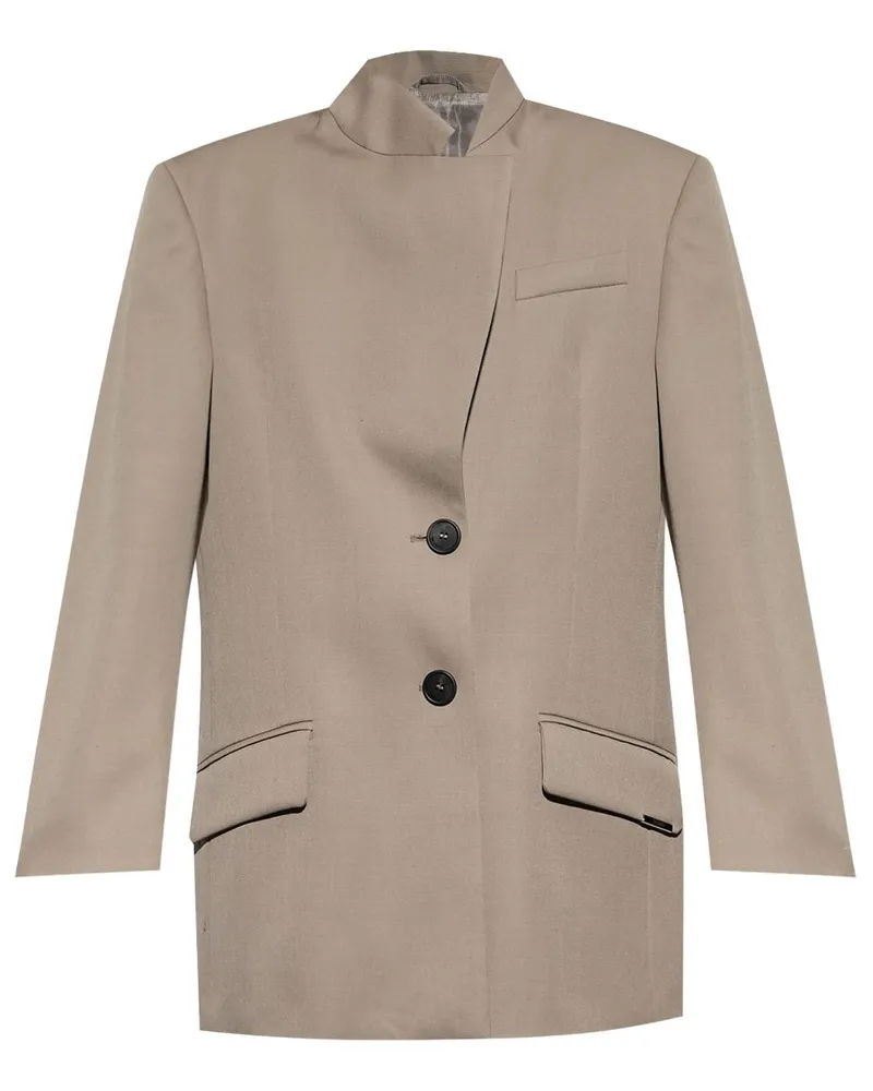 ATTICO Sakko aus Gabardine - Nude Nude