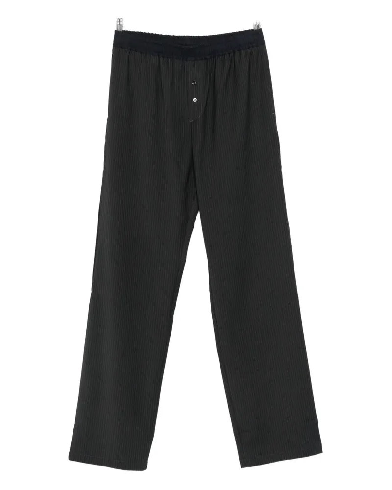 Paloma Wool Gales pinstripe button trousers - Grau Grau