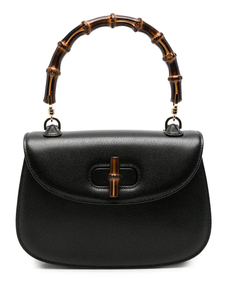 Gucci Bamboo 1947 cross body bag - Schwarz Schwarz