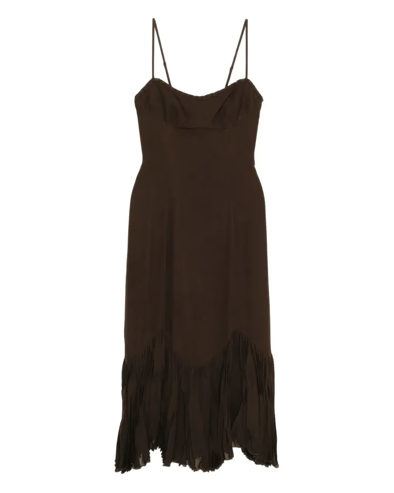 Reformation Aiko Kleid - Braun Braun