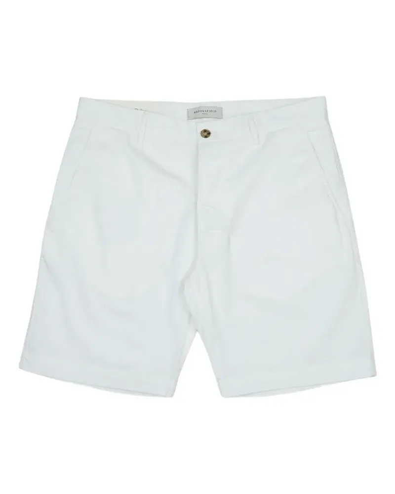 Brooksfield chino shorts - Weiß Weiß