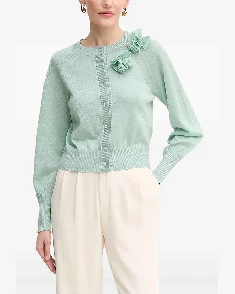 Luisa Spagnoli Verzierter Cardigan - Grün Grün