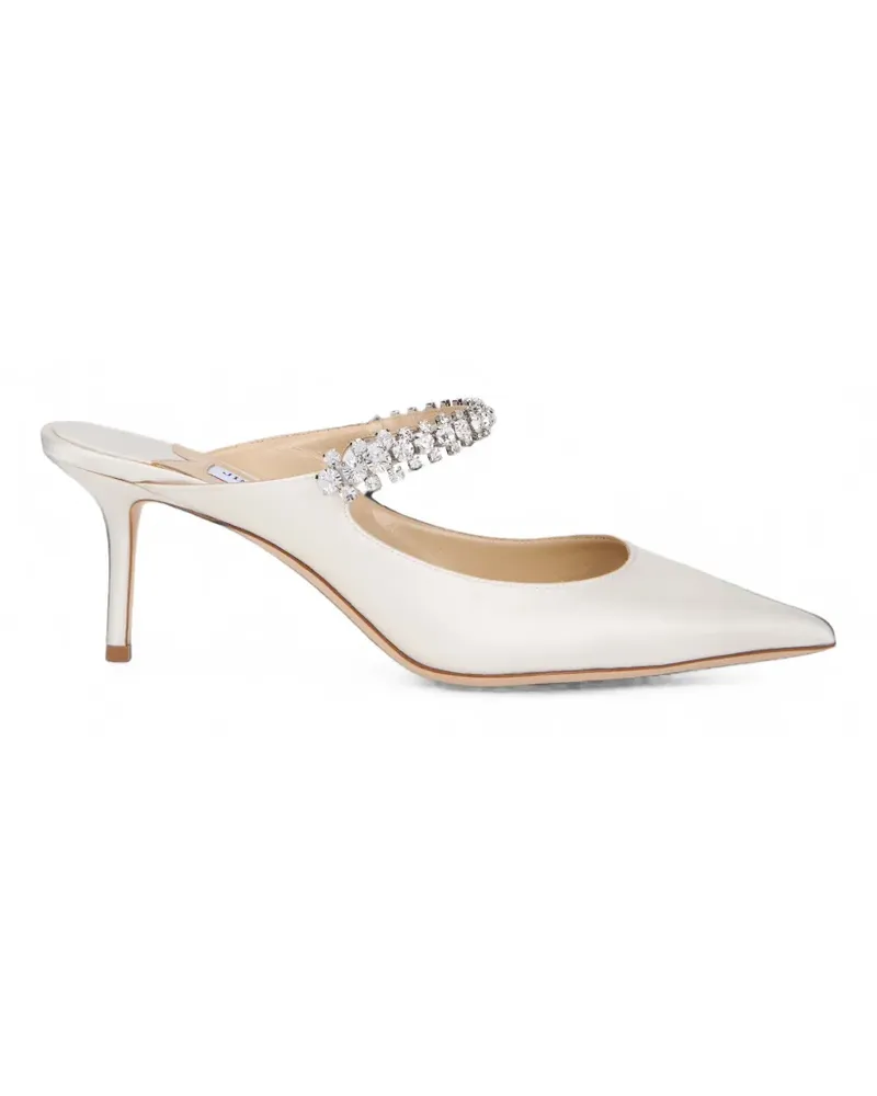 Jimmy Choo Bing Sandalen mit Kristallen - Nude Nude