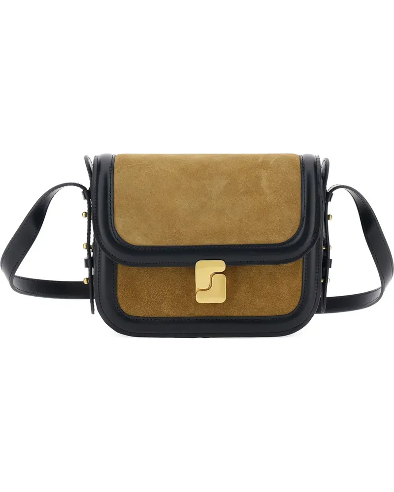 Soeur Bellissima Mini-Tasche mit Logo - Nude Nude