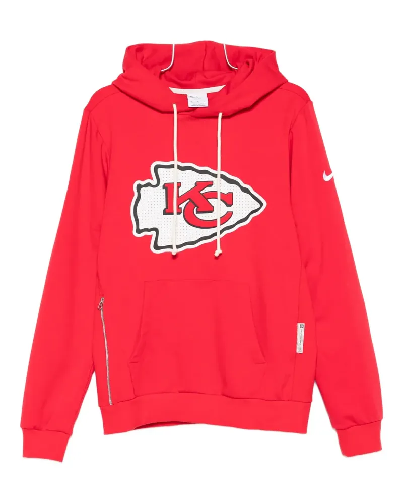 Nike x NFL Kansas City Chiefs logo-print hoodie - Rot Rot