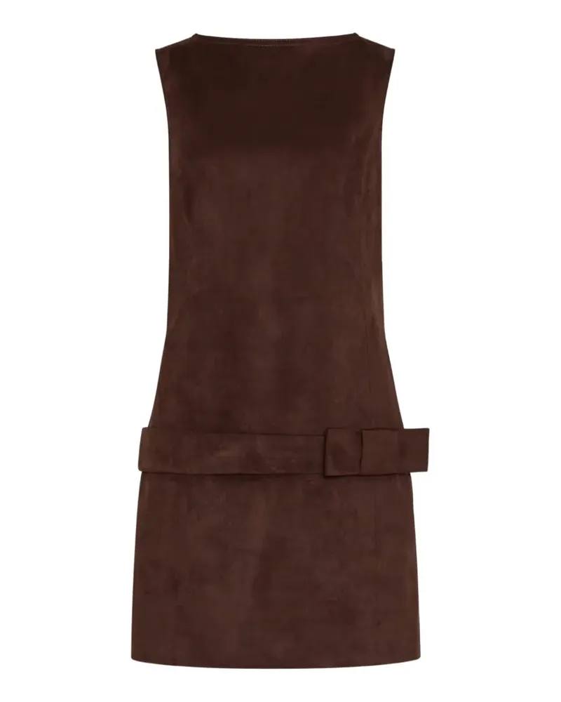 Milly bow-detail mini dress - Braun Braun