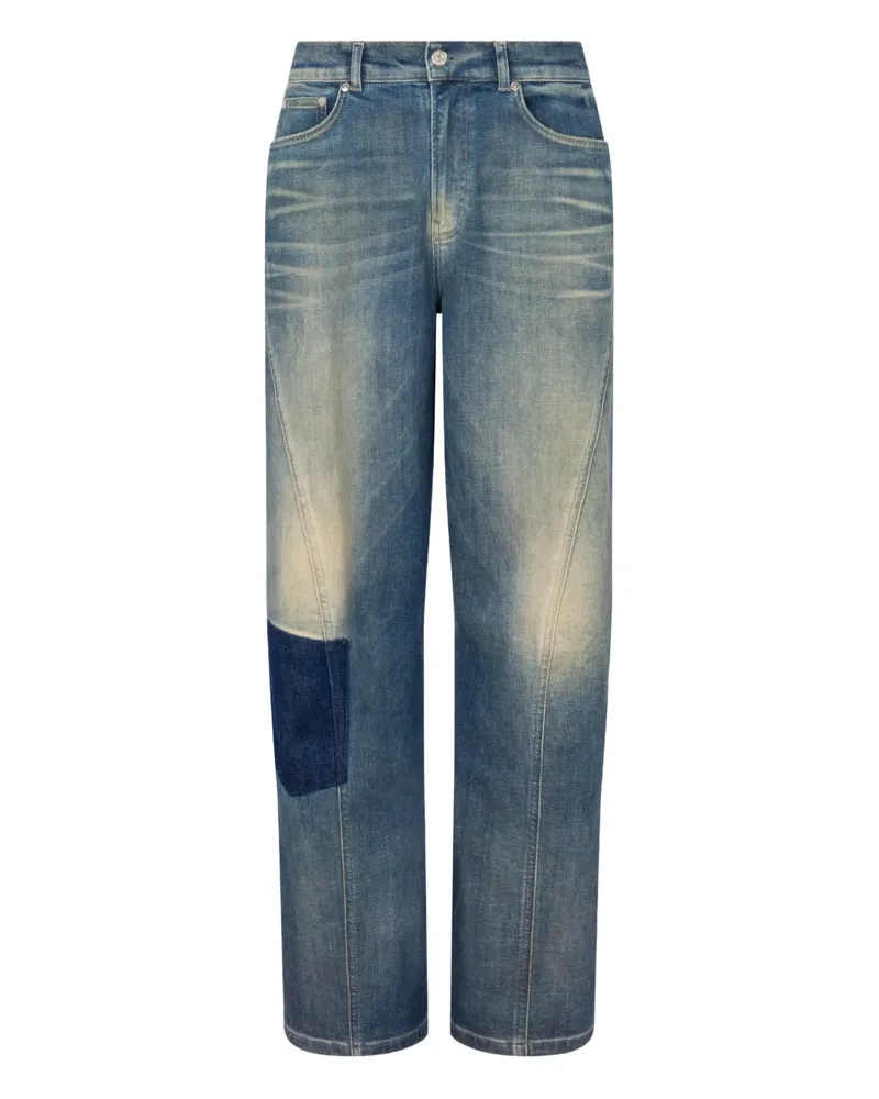 Moschino Jeans im Patchwork-Look - Blau Blau