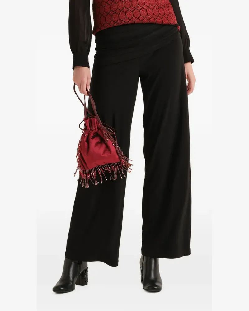 Maliparmi Tecno Hose mit Einsätzen - Schwarz Schwarz