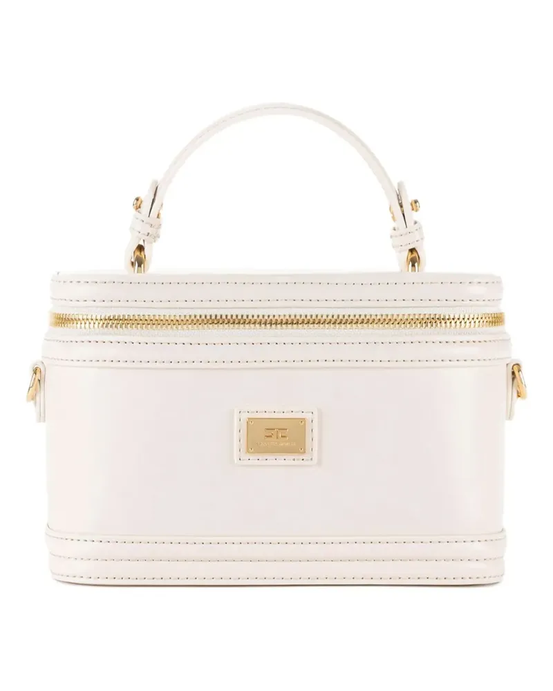 Elisabetta Franchi Tasche mit Reißverschluss - Nude Nude