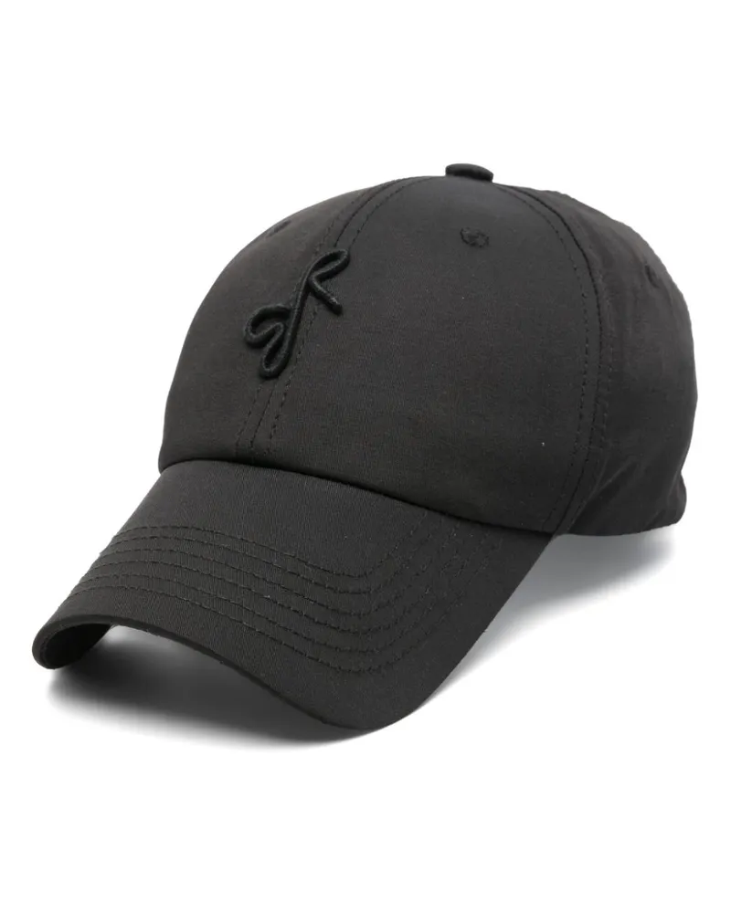 RUSLAN BAGINSKIY Baseballkappe mit Logo-Stickerei - Schwarz Schwarz