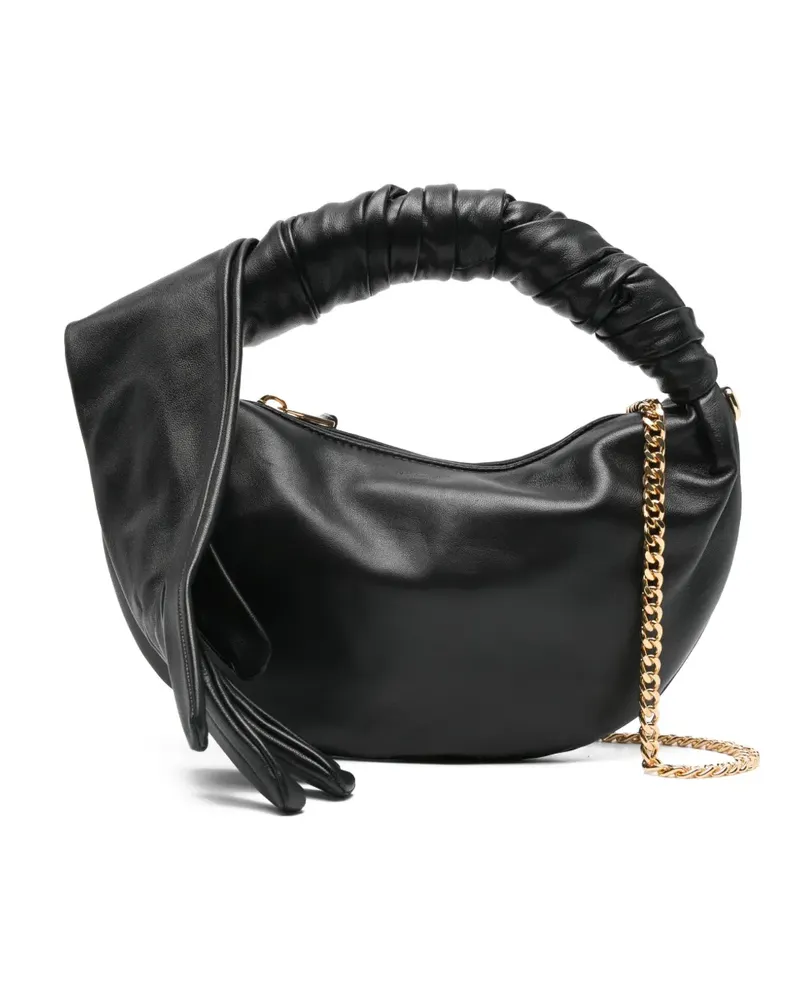 Moschino Tote Bag mit Handschuhgriff - Schwarz Schwarz