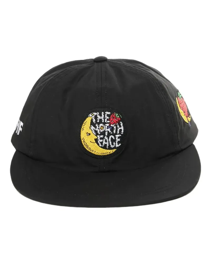 The North Face x SHF embroidered baseball cap - Schwarz Schwarz