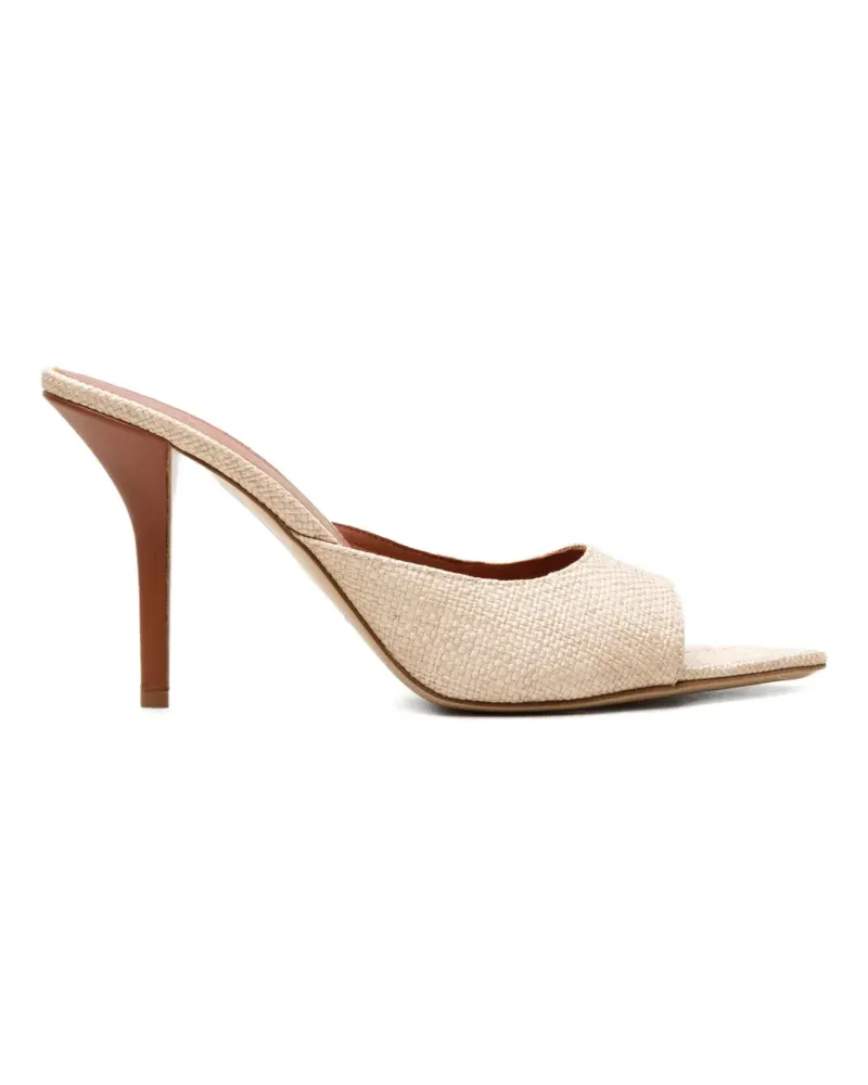 Gia Borghini raffia point-toe sandals - Nude Nude