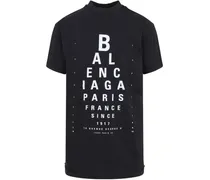 T-Shirt mit Logo-Print - Schwarz