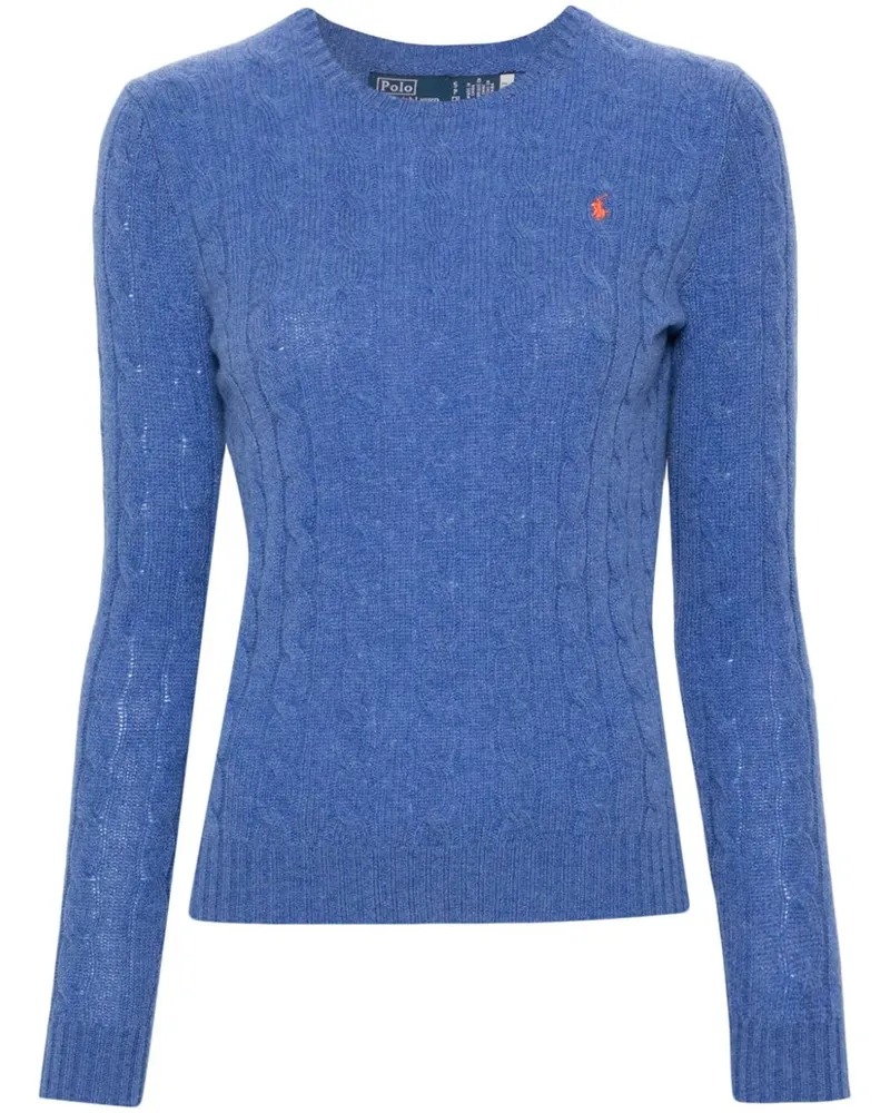 Ralph Lauren Pullover mit Polo Pony-Stickerei - Blau Blau