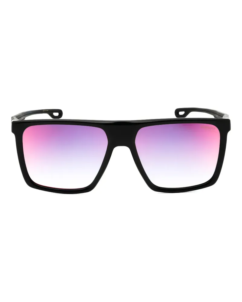 Carrera 4019/S Sonnenbrille mit eckigem Gestell - Schwarz Schwarz
