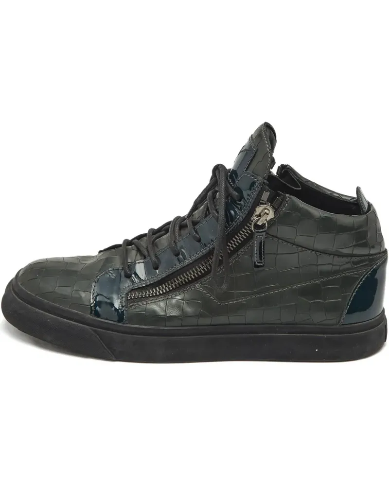 Giuseppe Zanotti Kriss leather sneakers - Grün Grün