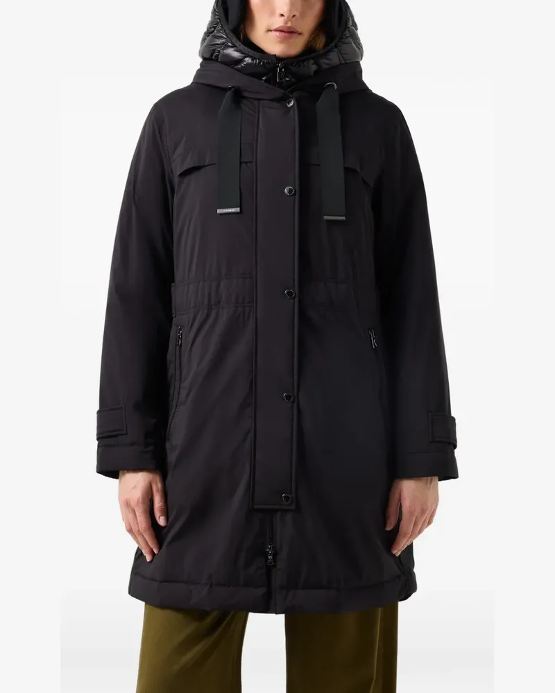 Bogner Kaja hooded parka coat - Schwarz Schwarz