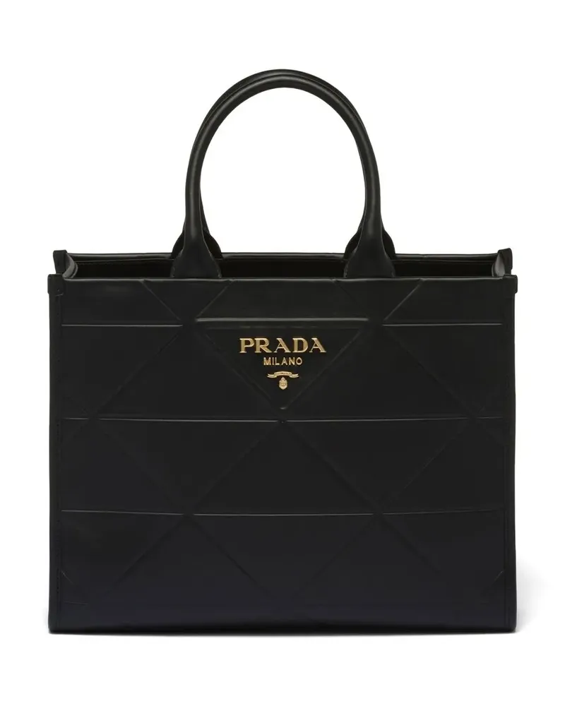Prada Mittelgroße Handtasche - Schwarz Schwarz