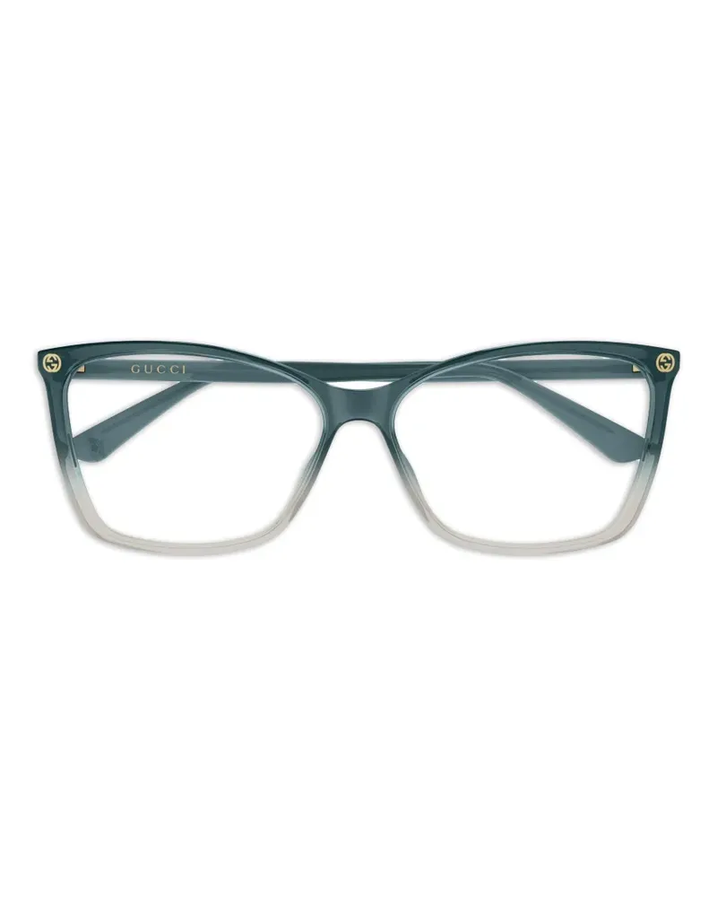 Gucci Brille mit Logo - Grau Grau