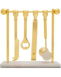 Jonathan Adler Barbell Bargeschirr-Set Gold