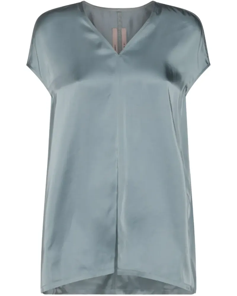 Rick Owens Floating Bluse - Blau Blau