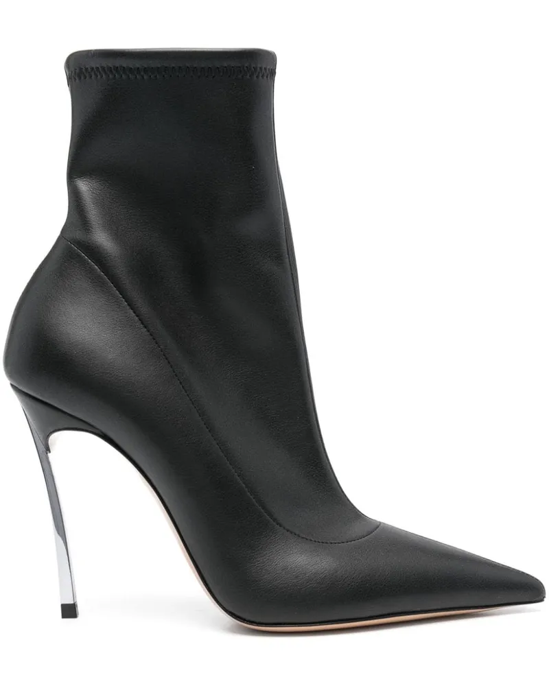 Casadei Blade Stiefel 105mm - Schwarz Schwarz