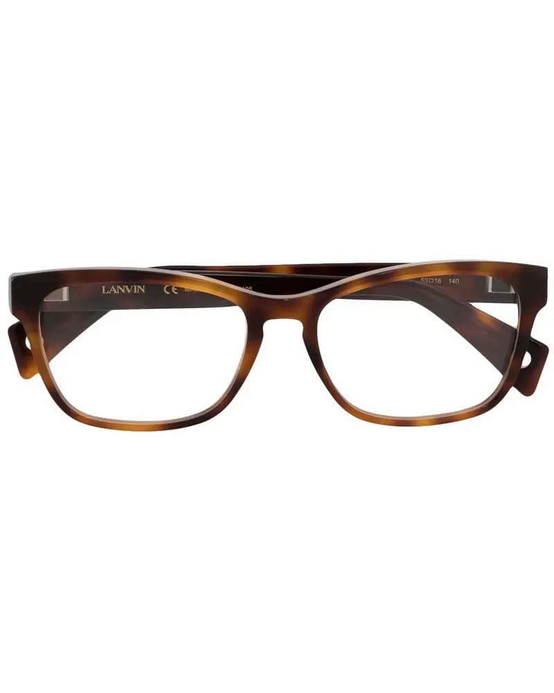 Lanvin Brille in Schildpattoptik - Braun Braun