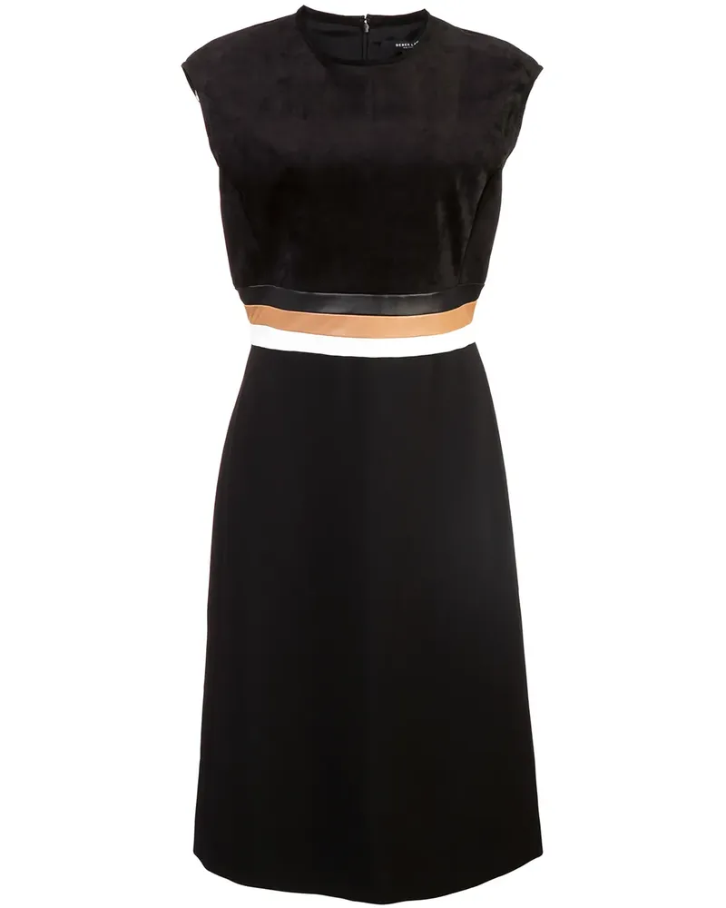 Derek Lam Ärmelloses A-Linien-Kleid - Schwarz Schwarz