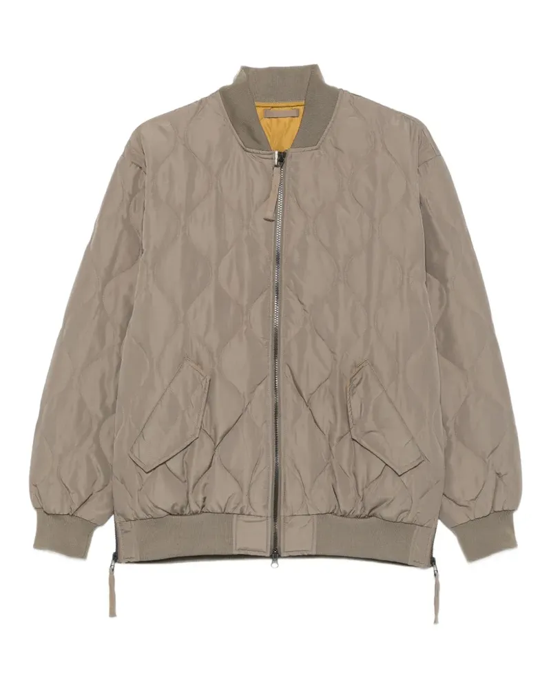 TAION quilted bomber jacket - Grün Grün