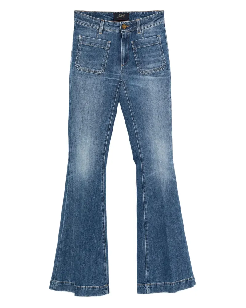 Seafarer Delphine Schlagjeans mit Taschen - Blau Blau