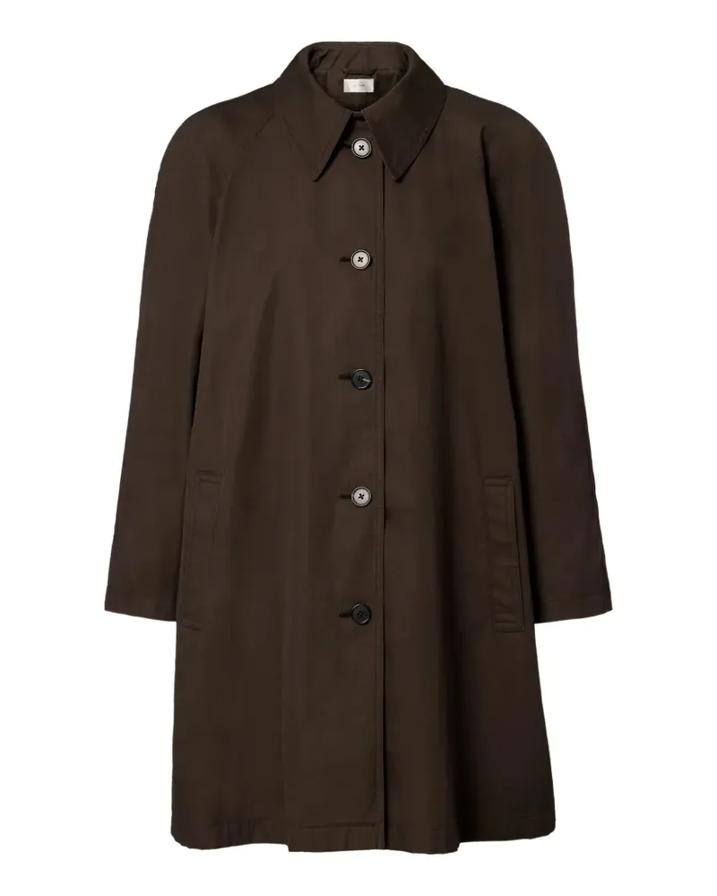 The Row Hawkins buttoned car coat - Braun Braun