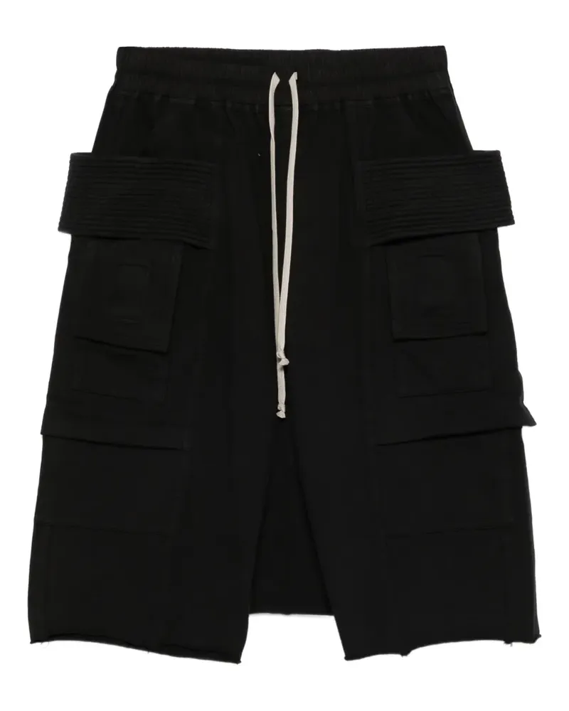 DRKSHDW by Rick Owens Cargo-Shorts mit Kordelzug - Schwarz Schwarz