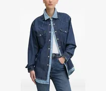 Jeanshemd im Western-Look - Blau