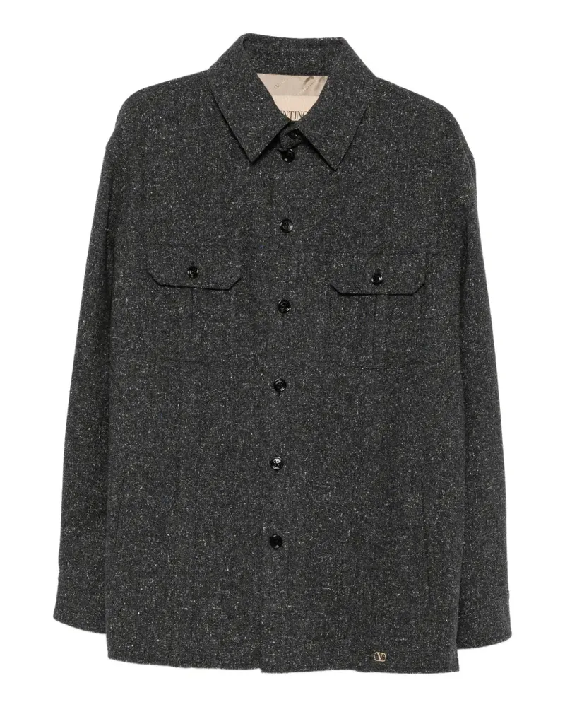 Valentino Garavani VLogo Signature Jacke - Grau Grau