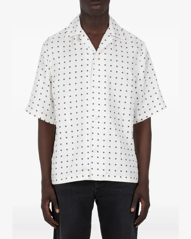 Amiri Mix and Match Ma Hemd mit Reverskragen - Weiß Weiß