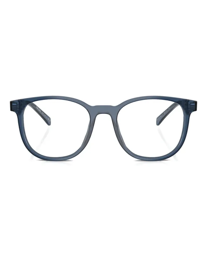 Prada round-frame glasses - Blau Blau