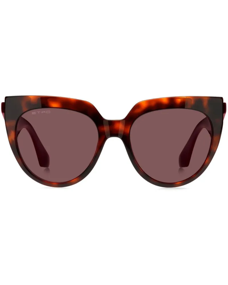 Etro Tailoring Cat-Eye-Sonnenbrille - Braun Braun