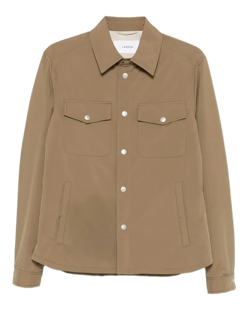 LARDINI Klassische Hemdjacke - Nude Nude