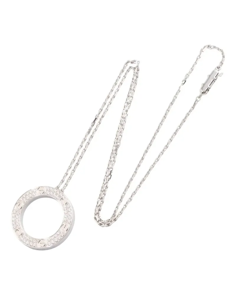 Cartier 2010s Love Circle diamond necklace - Silber Silber