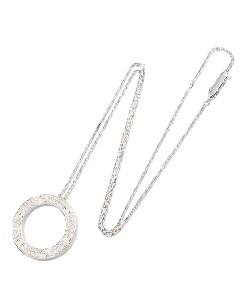 Cartier 2010s Love Circle diamond necklace - Silber Silber