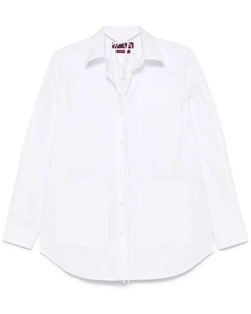 Gucci Popeline-Hemd - Weiß Weiß
