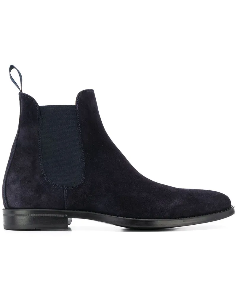 Scarosso Chelsea-Boots aus Wildleder - Blau Blau