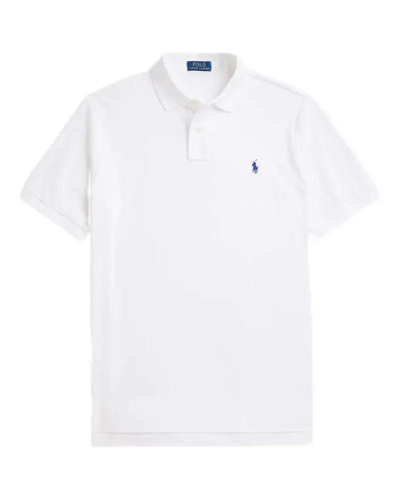 Ralph Lauren Poloshirt mit klassischem Schnitt - Weiß Weiß