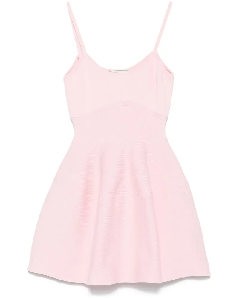 Blumarine Ausgestelltes Minikleid - Rosa Rosa