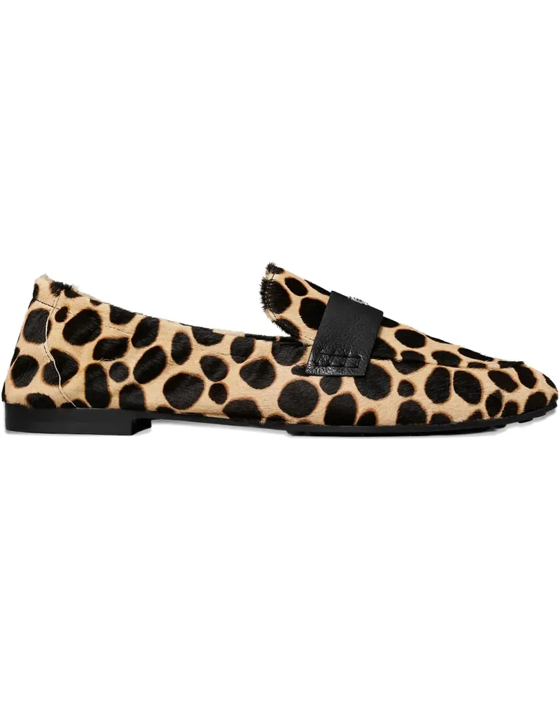 Tory Burch Loafer mit Logo-Detail - Braun Braun