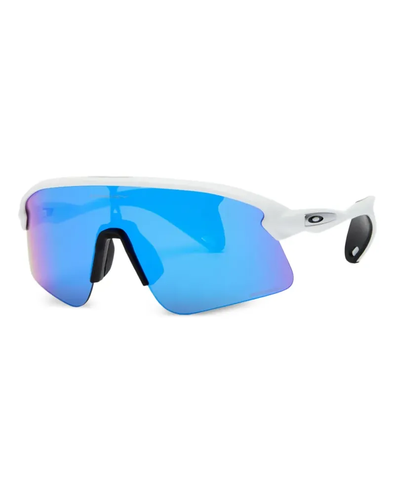 Oakley Stunt Devil geometric-frame sunglasses - Weiß Weiß